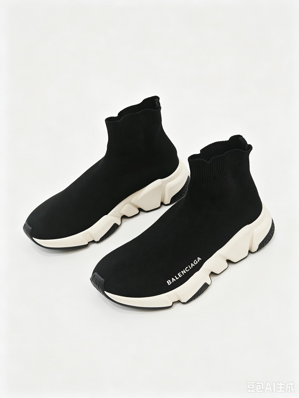 Balenciaga Women’s Black Speed Trainer Sock Sneakers